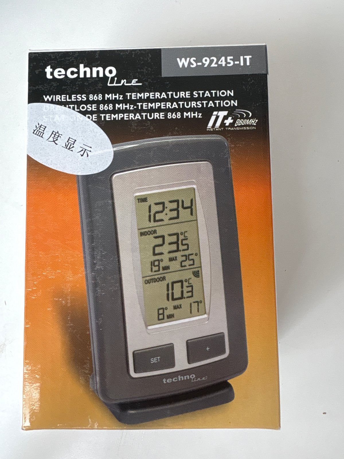 Techno Line WS-9245-IT Draadloos Weerstation, Ophalen, Nieuw, Weerstation