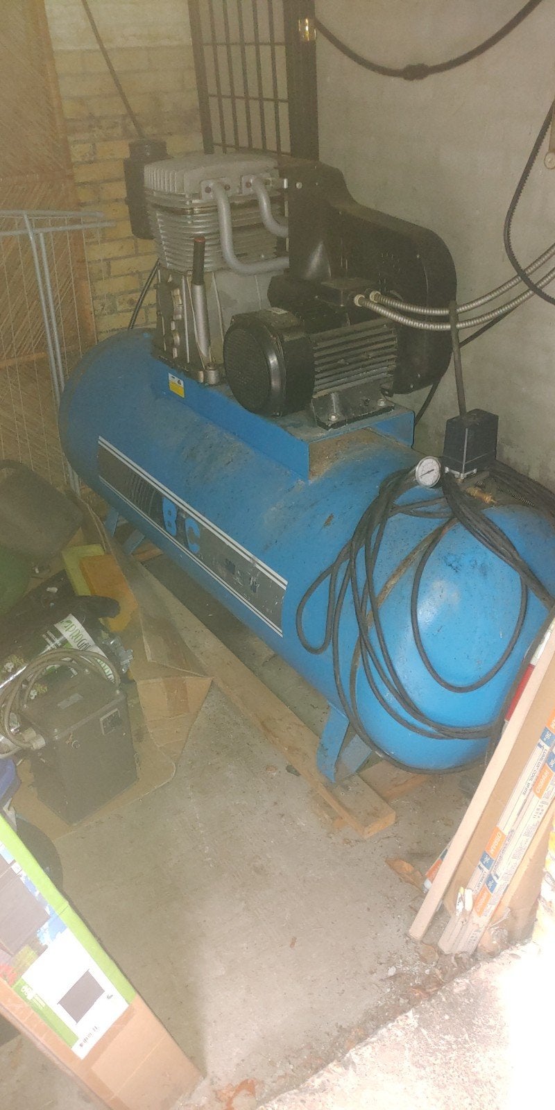 ABAC Luchtcompressor 500 liter -  3.0 pk  380V Pro, Doe-het-zelf en Verbouw, Compressors, Ophalen, Gebruikt, NVT, ABAC