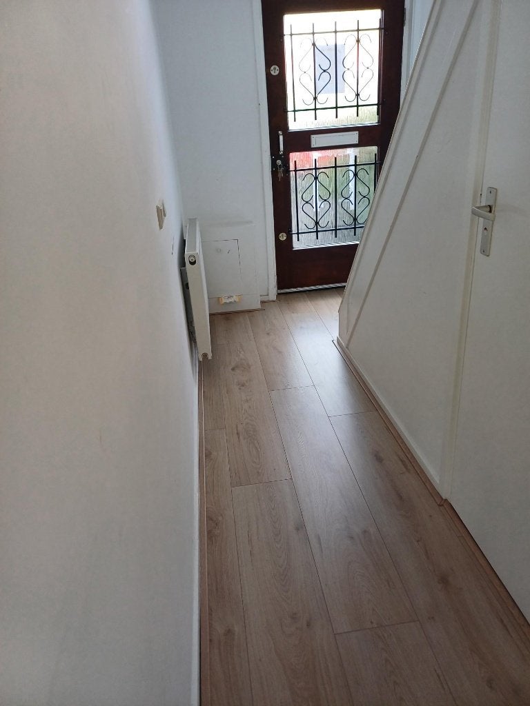 laminaat 8.0 Surprise licht eiken + Gamma ondervloer, Ophalen, Zo goed als nieuw