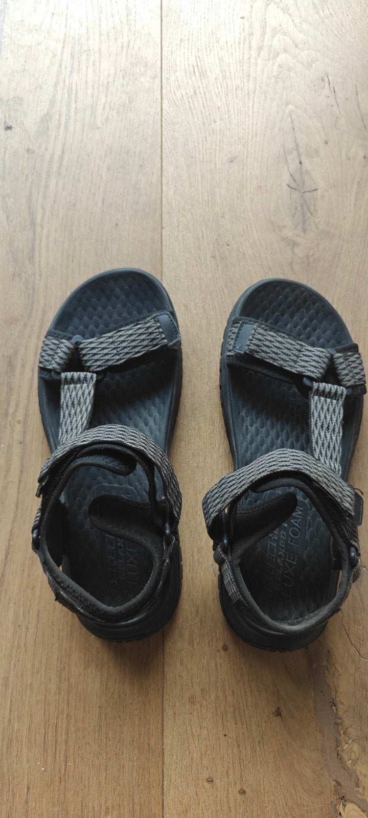 Skechers sandalen mt. 42 (8)., Kleding | Dames, Schoenen, Ophalen, Zwart, Sandalen of Muiltjes