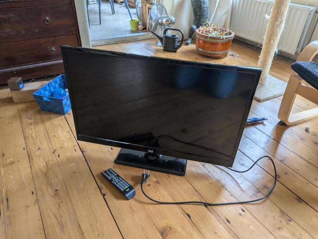 32 inch tv met afstandbediening, usb, cardreader en 3xhdmi, Ophalen, 50 Hz, Overige merken