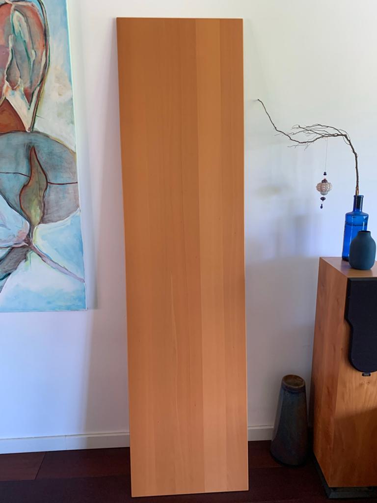 Ikea Kastdeur 195x50 cm Houtfineer met scharnieren, Huis en Inrichting, Ophalen, Minder dan 50 cm, Gebruikt, 150 tot 200 cm