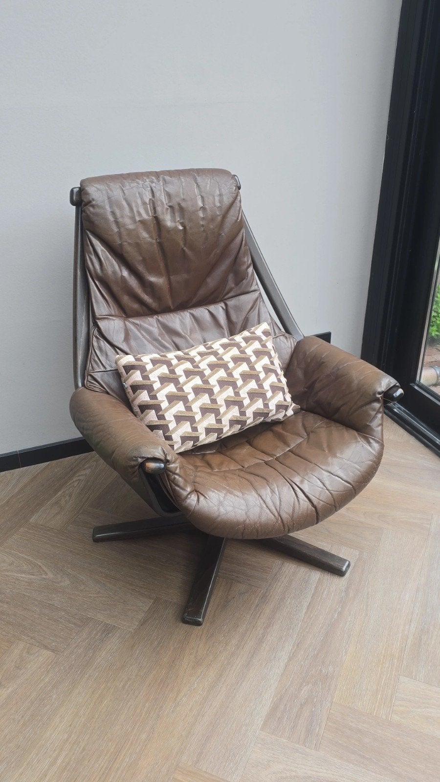 Vintage fauteuil Mobler jaren 60/70, Huis en Inrichting, Fauteuils, Ophalen