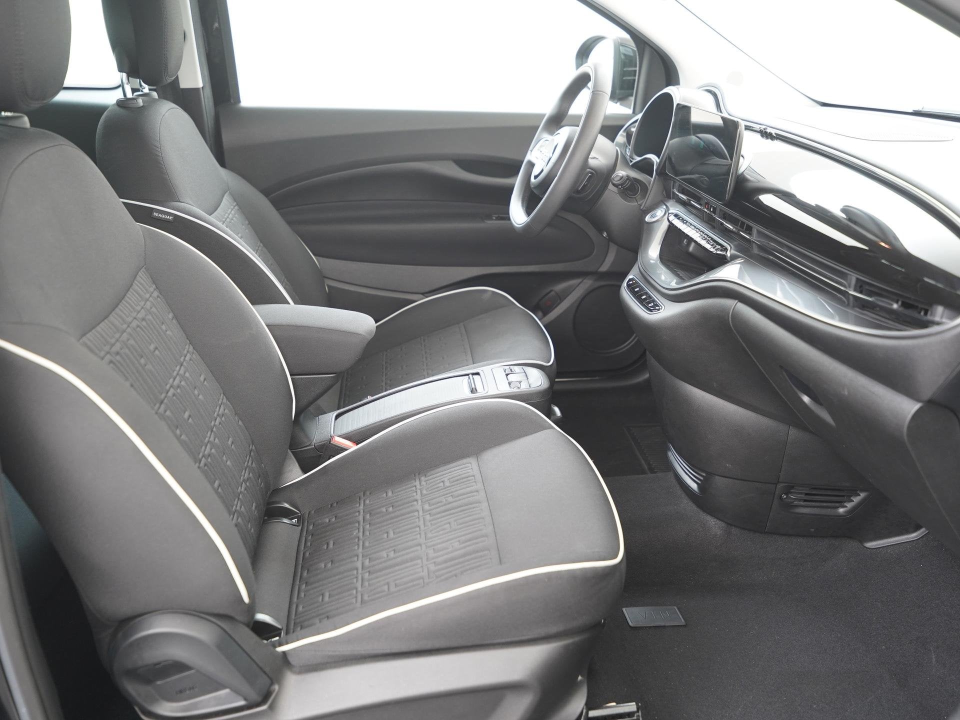 Fiat 500e Icon 42 kWh | SOH 97% | Camera | Apple Carplay | S, Auto's, 12 maanden, Stof, Gebruikt, 118 pk