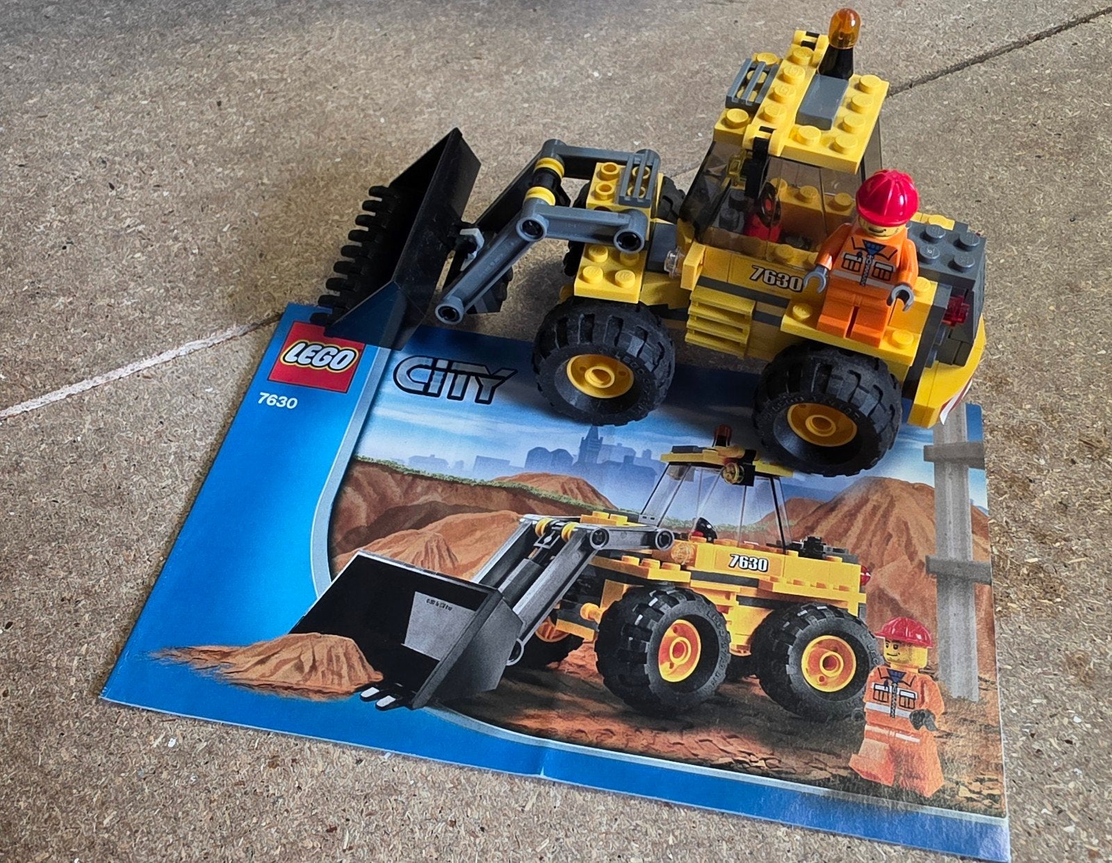 lego 7630 Frontlader, City, Lego, Ophalen of Verzenden, Zo goed als nieuw