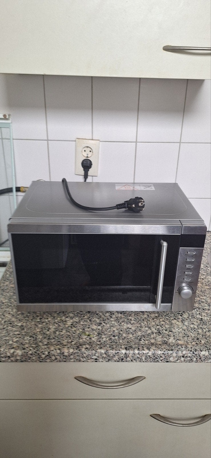 Blokker Magnetron 1705733 - Zo goed als nieuw, Witgoed en Apparatuur, Magnetrons, Ophalen
