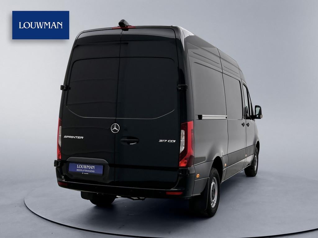 Mercedes-Benz Sprinter 317 CDI L2H2 Facelift Led 3500KG trek, Automaat, Gebruikt, 4 cilinders, Zwart