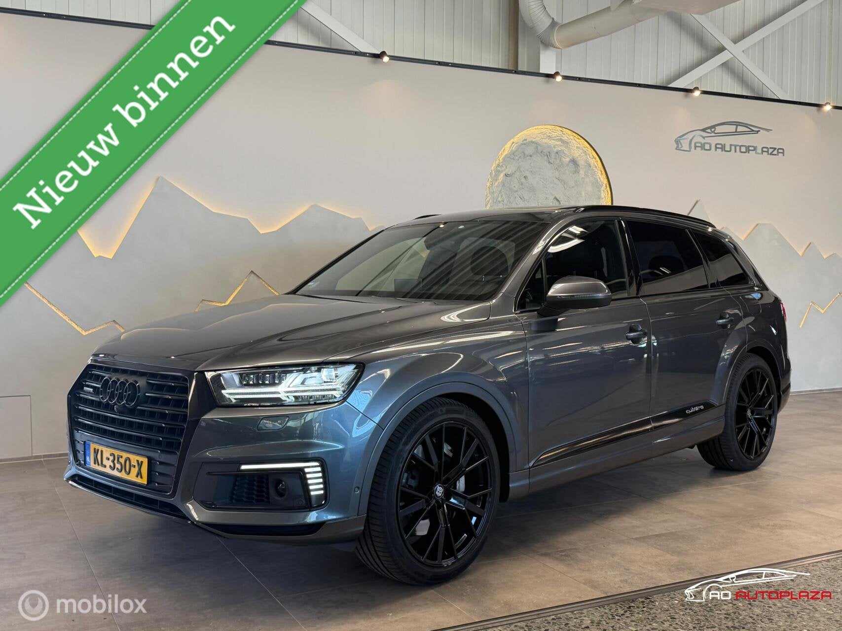 Audi Q7 3.0 TDI e-tron quattro S-line Panorama/Memory/HUD/Ke, Automaat, 2420 kg, Bedrijf, SUV of Terreinwagen