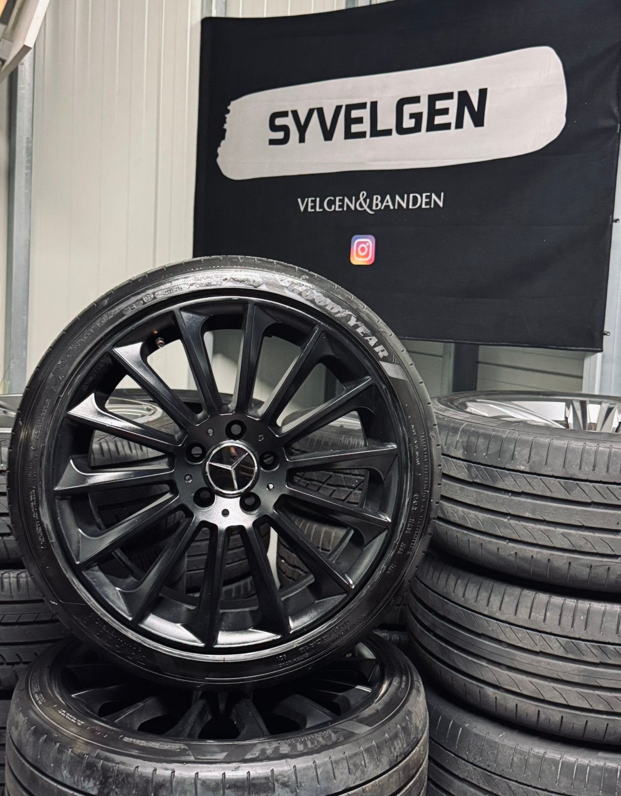 18" 5x112 Mercedes AMG Look Multispaak Velgen - Zomerset!, Auto-onderdelen, Banden en Velgen, Ophalen, 18 inch, Gebruikt, Banden en Velgen