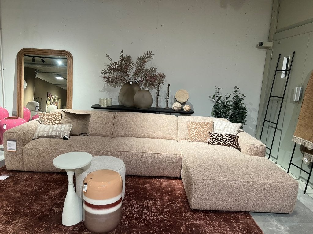 Room108 Live-bank van € 3101,- VOOR: €1550,-, Ophalen, Hoekbank, 300 cm of meer, Zo goed als nieuw