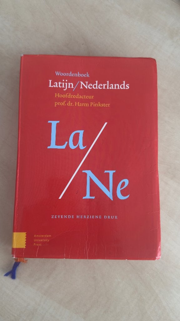 Woordenboek Latijn-Nederlands 7e herziene druk, Boeken, Ophalen, Gelezen, Overige uitgevers, Latijn