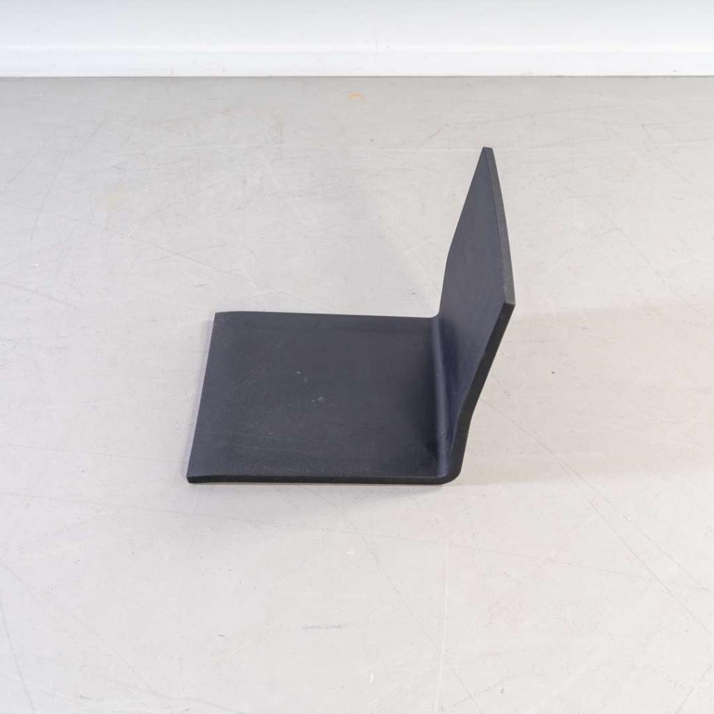 50x Vitra .04 Losse Zitting Zwart - Kunststof, Niet ingevuld, Kunststof, Gebruikt, Niet ingevuld