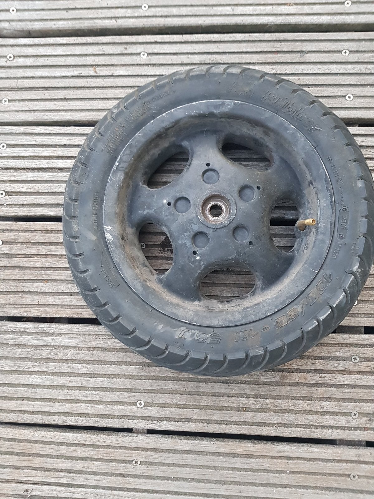 Piaggio zip sp H2O achter velg wiel onderdelen 2takt lc, Ophalen of Verzenden