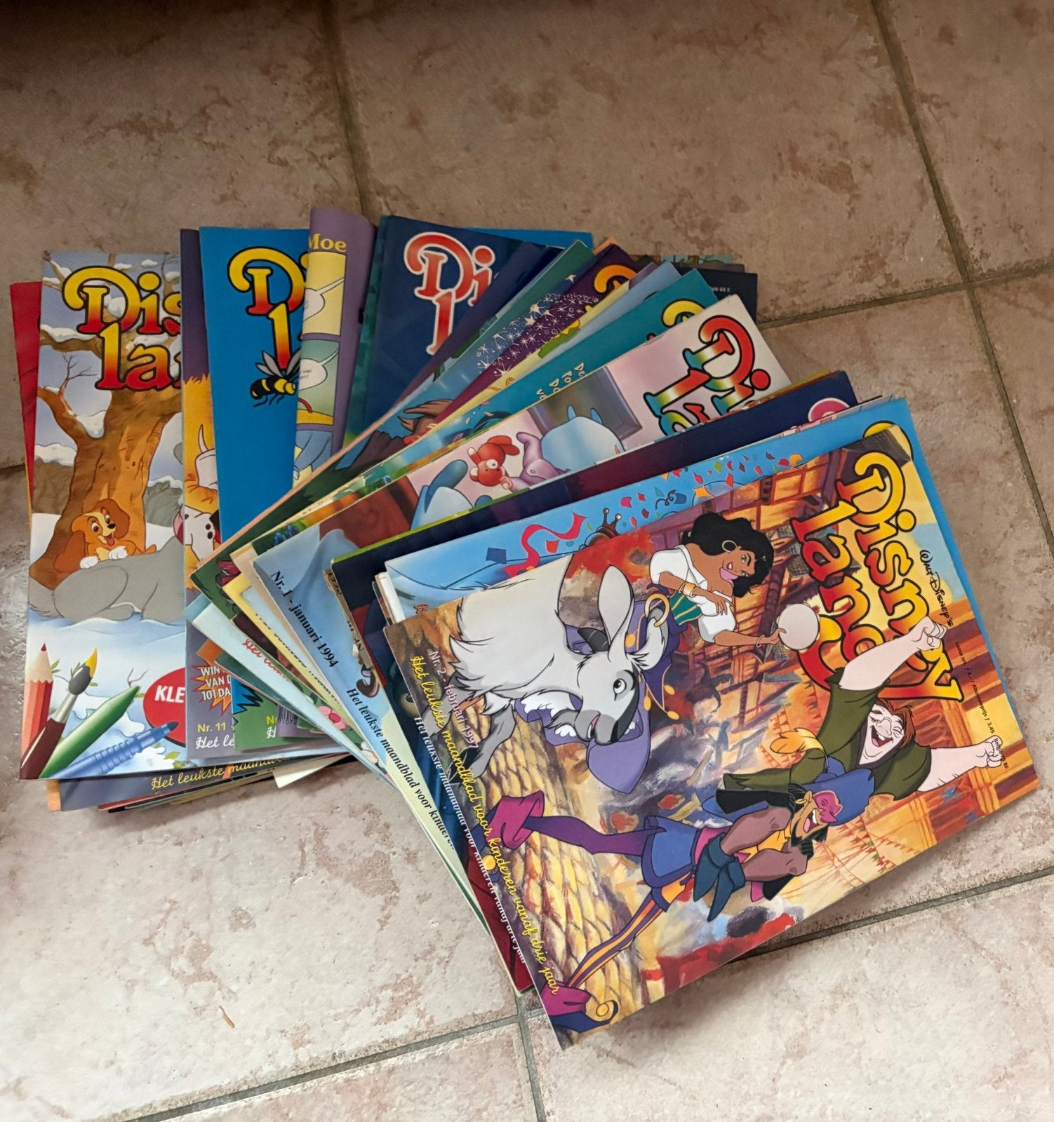 Flinke stapel tijdschriften Disney Land, Boeken, Ophalen of Verzenden, Gelezen, Overige typen