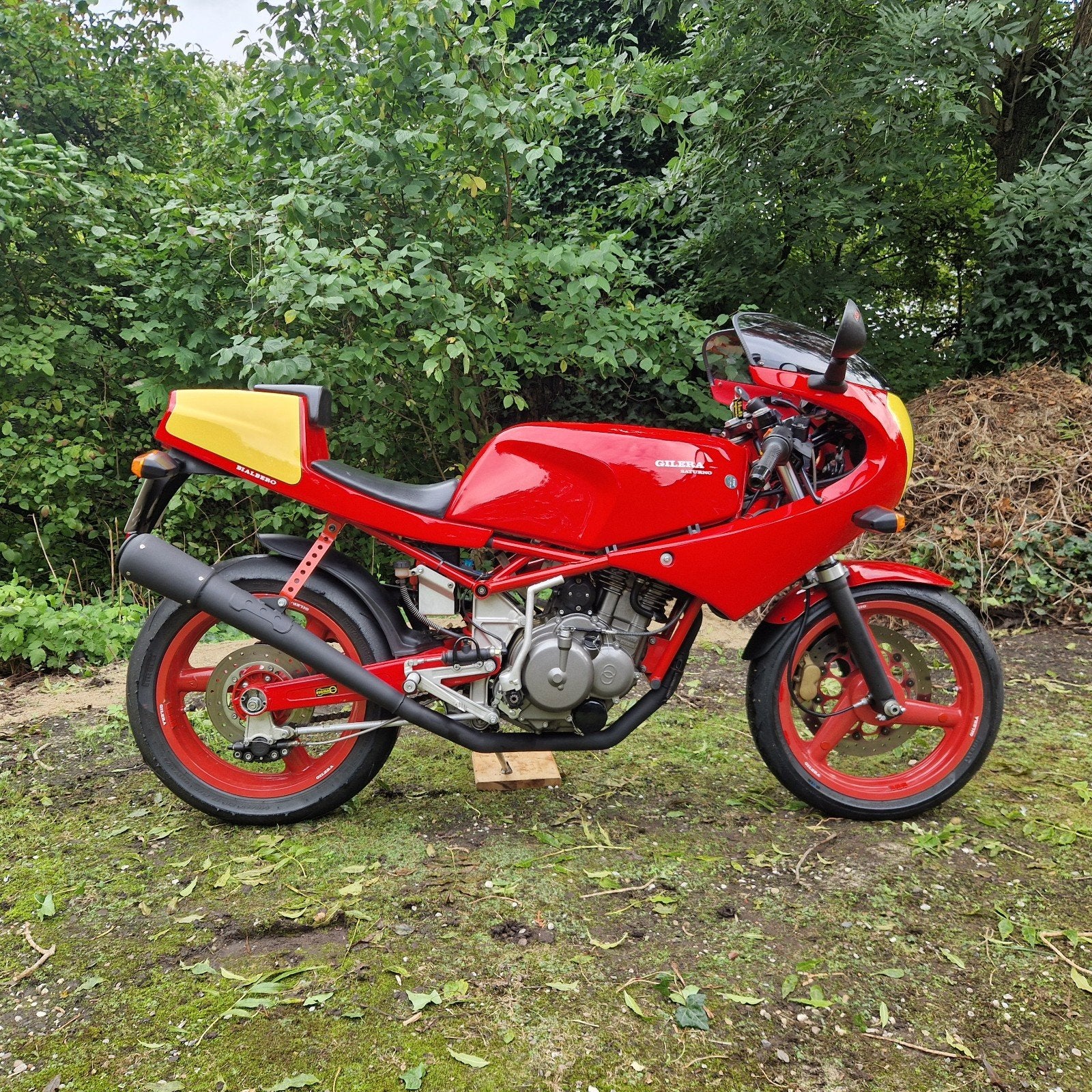 Gilera Saturno 500 Nuovo, Motoren, Gilera, 1 cilinder, Sport, Particulier