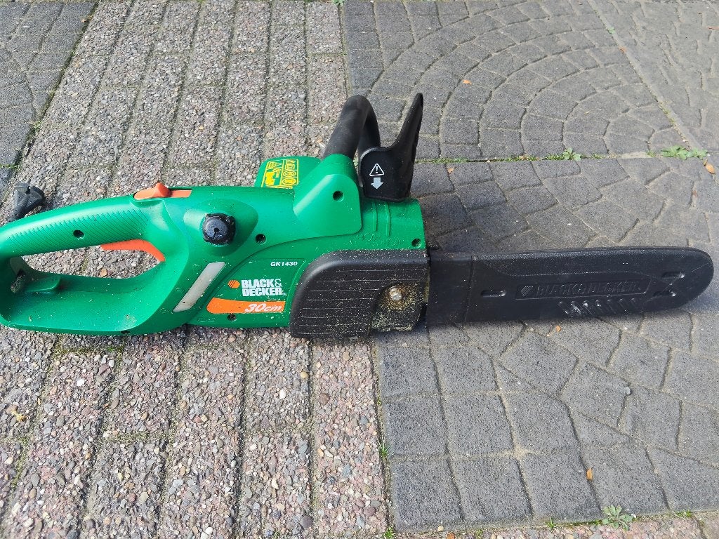 Electrische kettingzaag, Tuin en Terras, Ophalen of Verzenden, Gebruikt, Overige soorten, Black & Decker