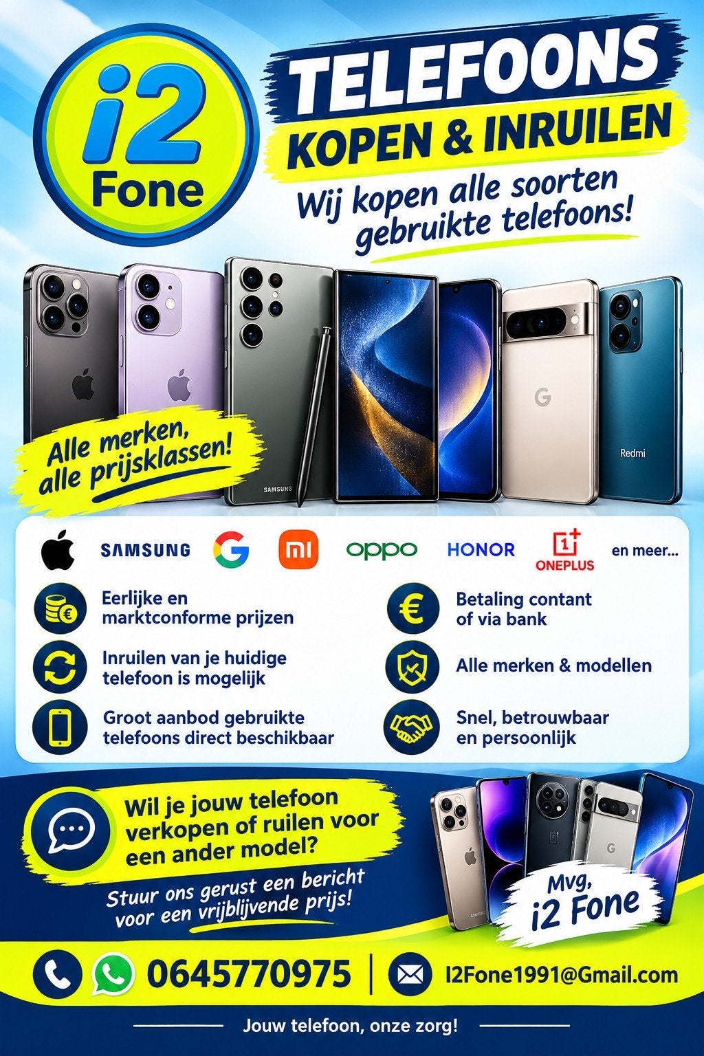 Inkoop | Verkoop | Inruilen, Ophalen of Verzenden, Nieuw