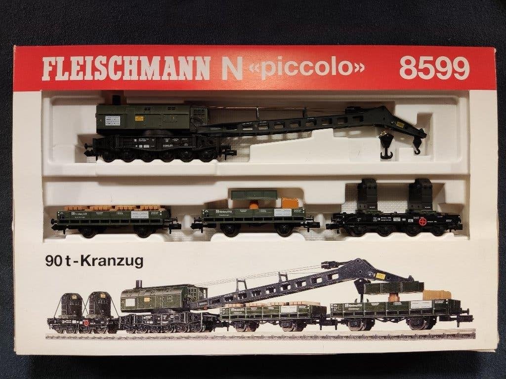 FLEISCHMANN N PICCOLO 8599, Treinset, Gelijkstroom, Fleischmann, Nieuw