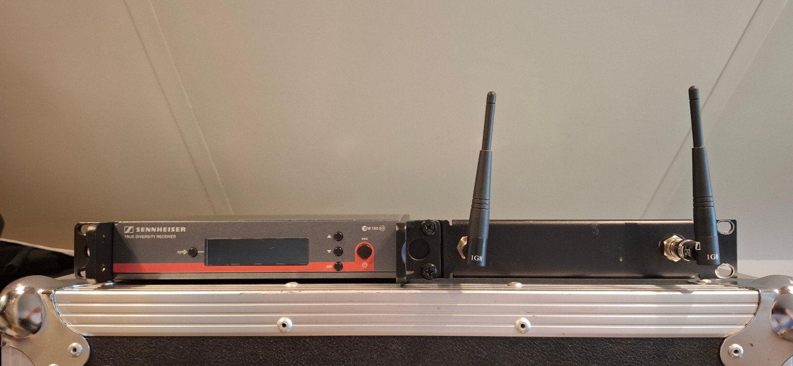 Sennheiser EW 100 1G8 1785-1800 MHz Draadloze Microfoon Set, Ophalen of Verzenden, Gebruikt, Zangmicrofoon