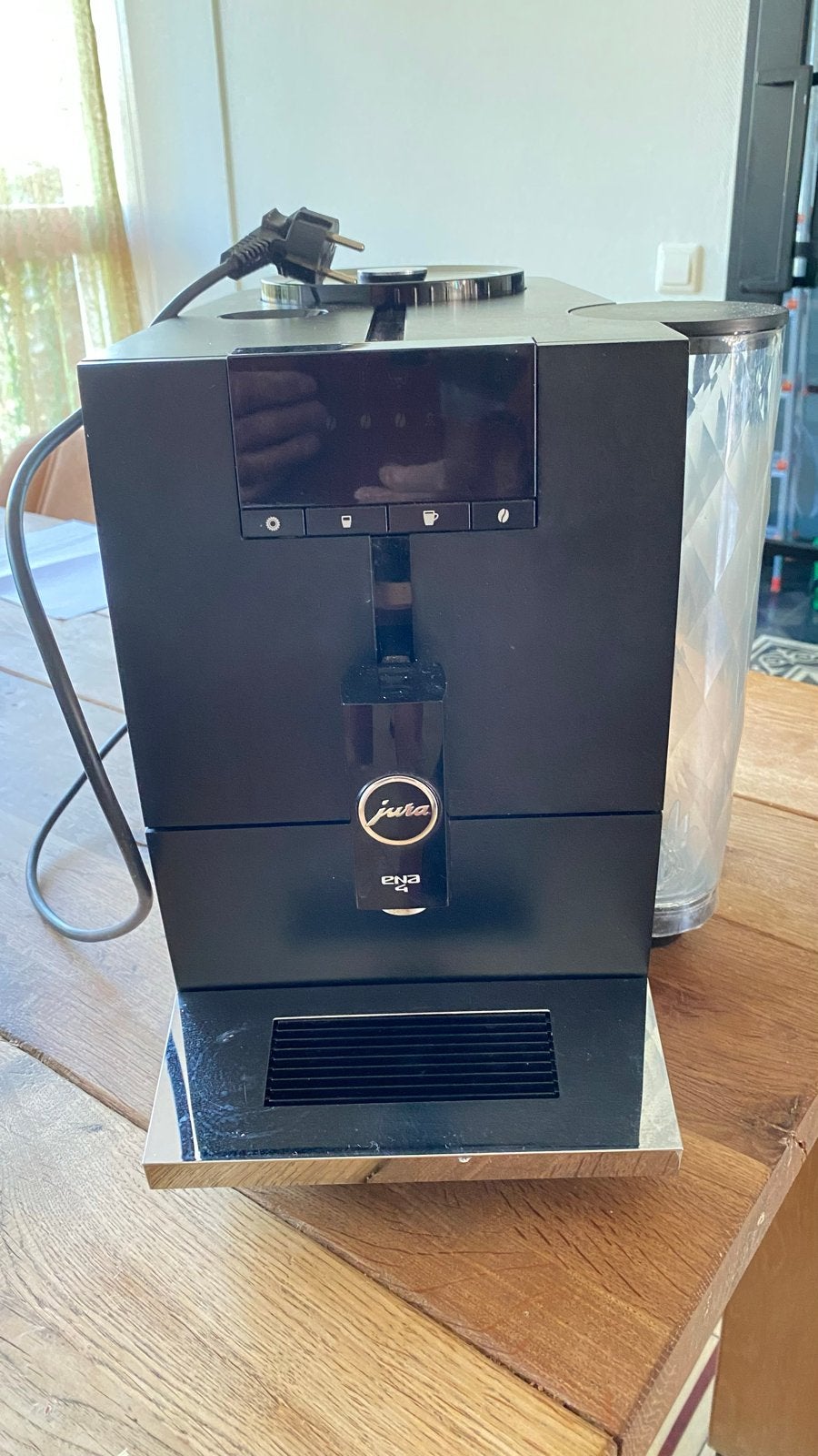 Jura ENA 4 Volautomaat Espressomachine - onderhoud nodig, Witgoed en Apparatuur, Koffiezetapparaten, Ophalen, Gebruikt, Espresso apparaat