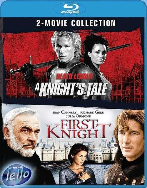 Blu-ray: A Knight's Tale & First Knight (2001, 1995) US nNLO, Ophalen of Verzenden, Nieuw in verpakking, Actie