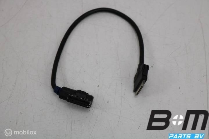 Kabel voor media in naar Iphone 4 VW Golf 7 5N0035554B, Gebruikt