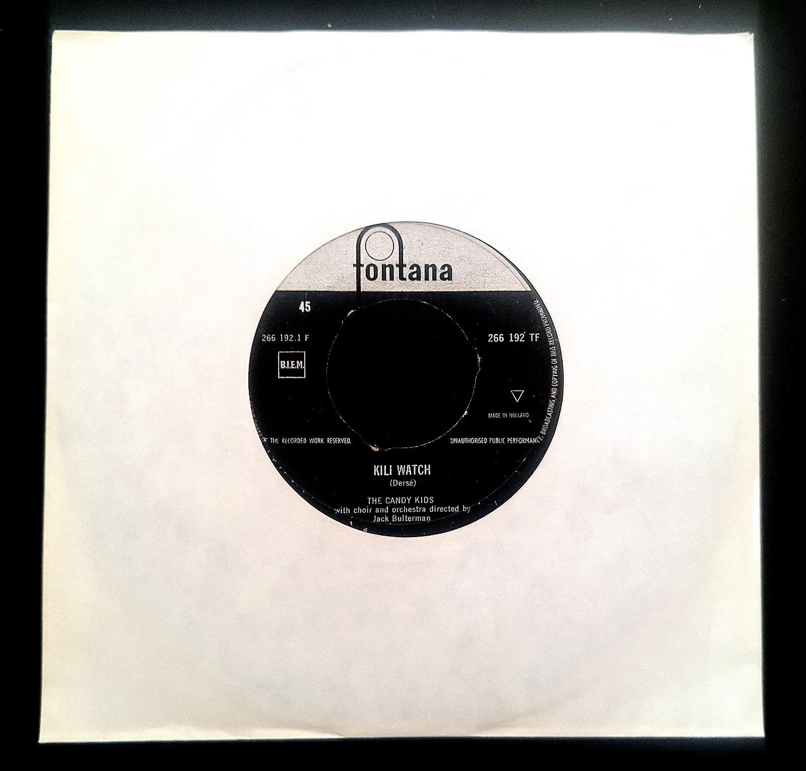7"/SINGLE  THE CANDY KIDS - Kili Watch, Ophalen of Verzenden, Gebruikt, Pop