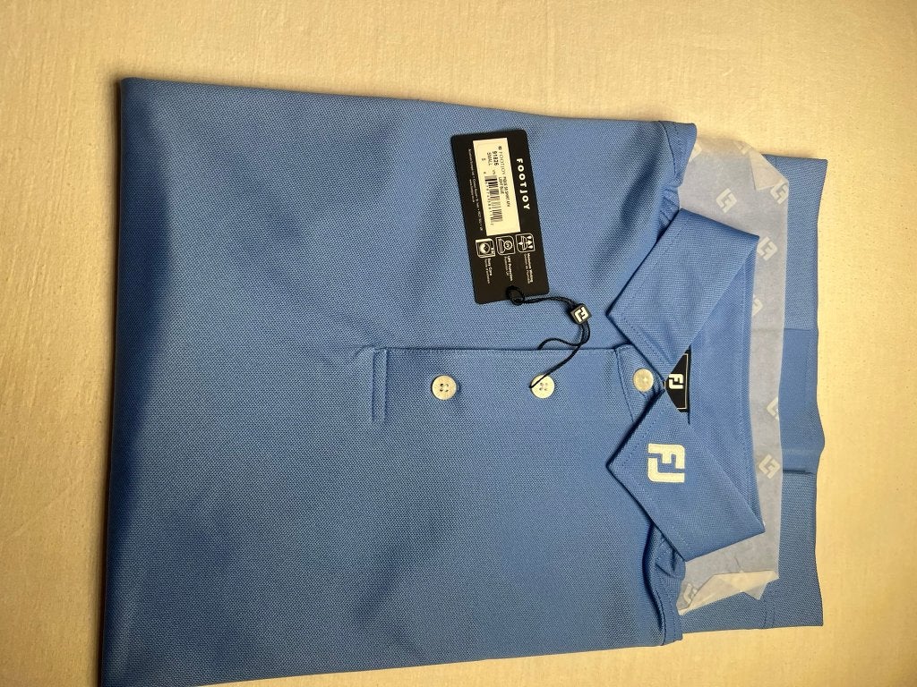 FootJoy golfpolo, lichtblauw, maat S- Nieuw met kaartjes, Ophalen of Verzenden, Nieuw, Kleding, Callaway