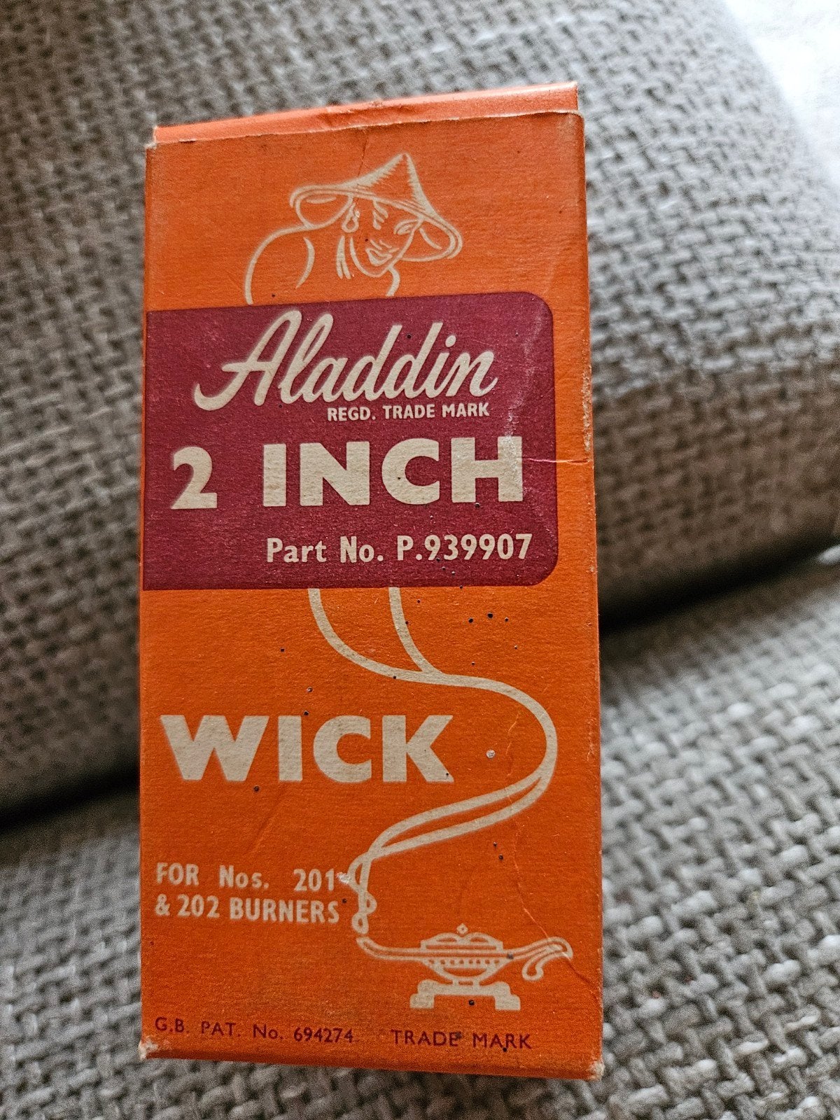 Aladdin 2 Inch lont voor kachel/brander - Nieuw in doos, Ophalen of Verzenden