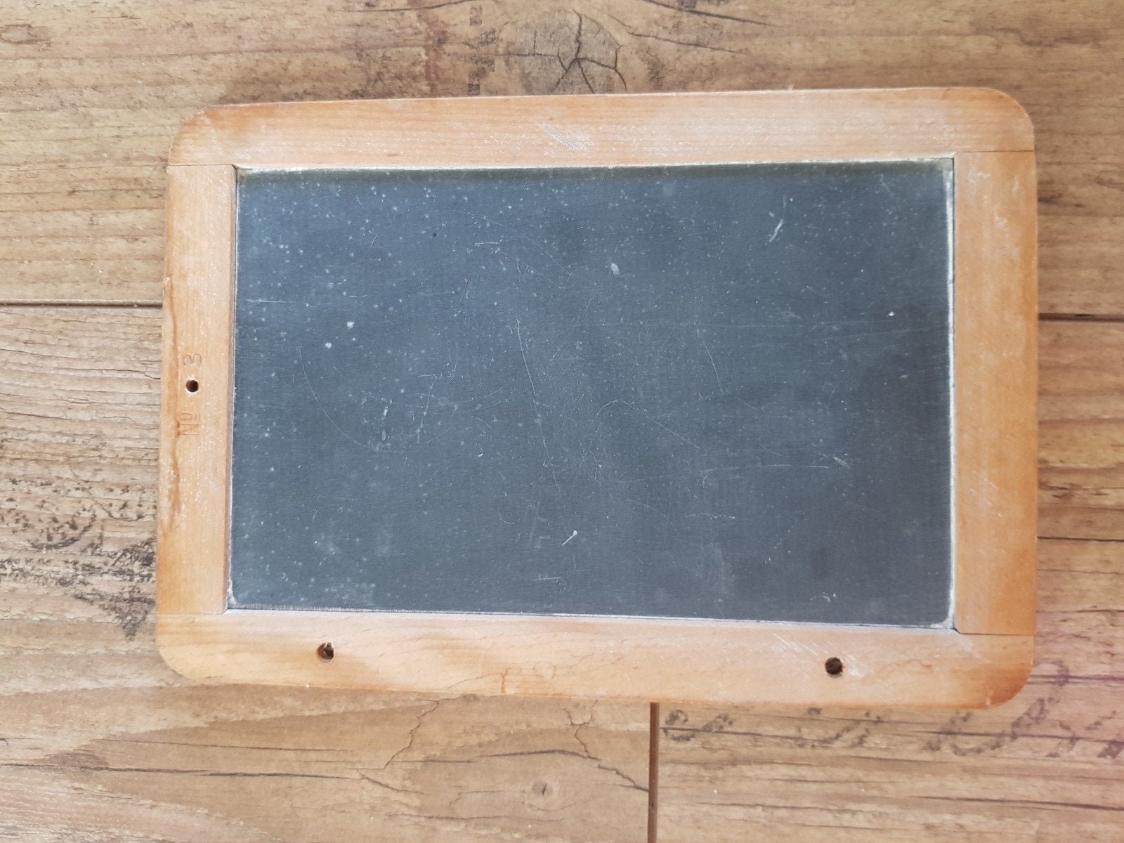 Antiek krijtbord / oud krijtbordje, Ophalen of Verzenden