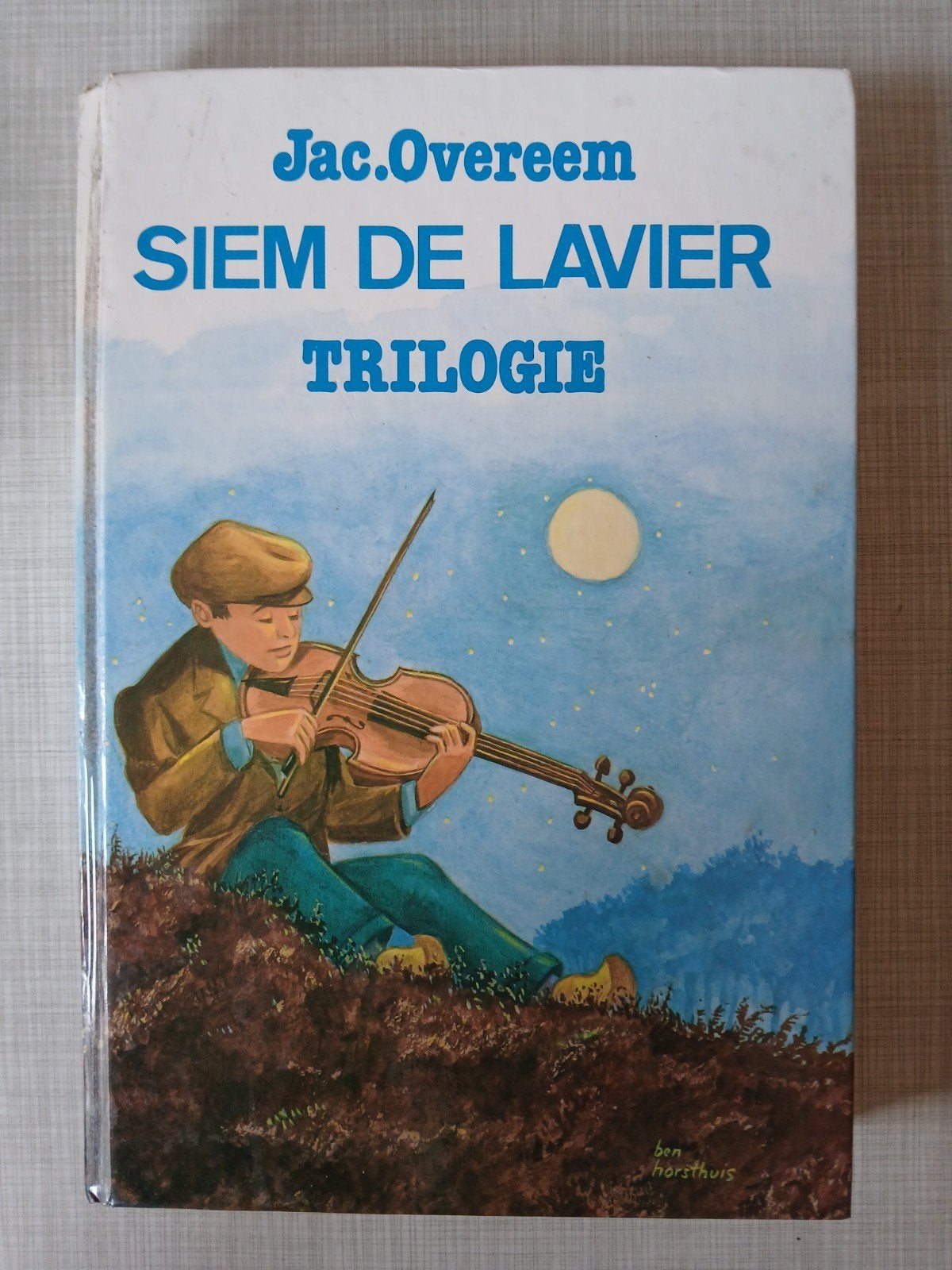 Jac. Overeem - Siem de Lavier, trilogie, Boeken, Kinderboeken | Jeugd | 10 tot 12 jaar, Ophalen of Verzenden, Gelezen, Jac. Overeem