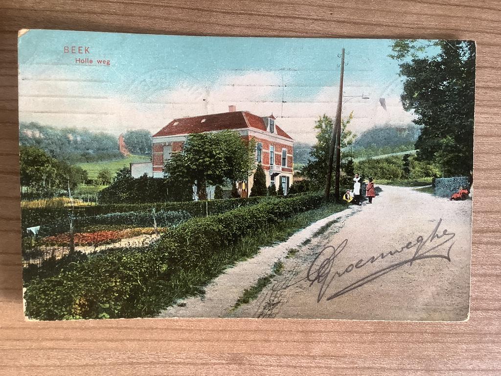 ansichtkaart Beek, Ophalen of Verzenden, Gelopen, Gelderland