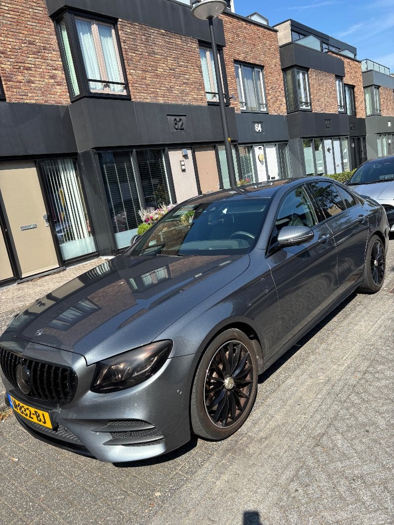 Mercedes-Benz E-Klasse E400 333pk 4MATIC 9G-TRONIC 2017, Auto's, Dealer onderhouden, Adaptive Cruise Control, Leder, Vierwielaandrijving
