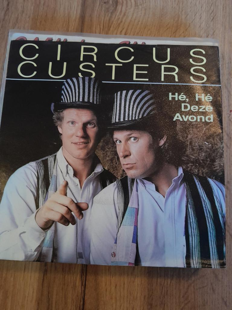 Circus custers 7inch he he deze avond, Ophalen of Verzenden, Zo goed als nieuw, Nederlandstalig