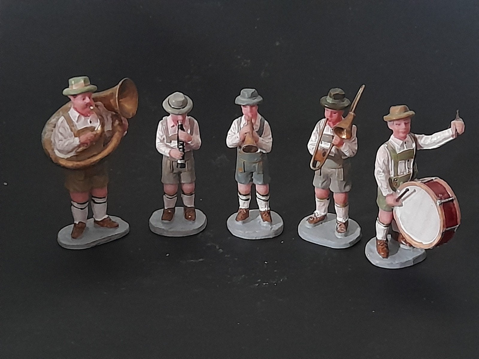 retired lemax figuren c21 kerstdorp Lemax Oom Pah Band, Diversen, Verzenden