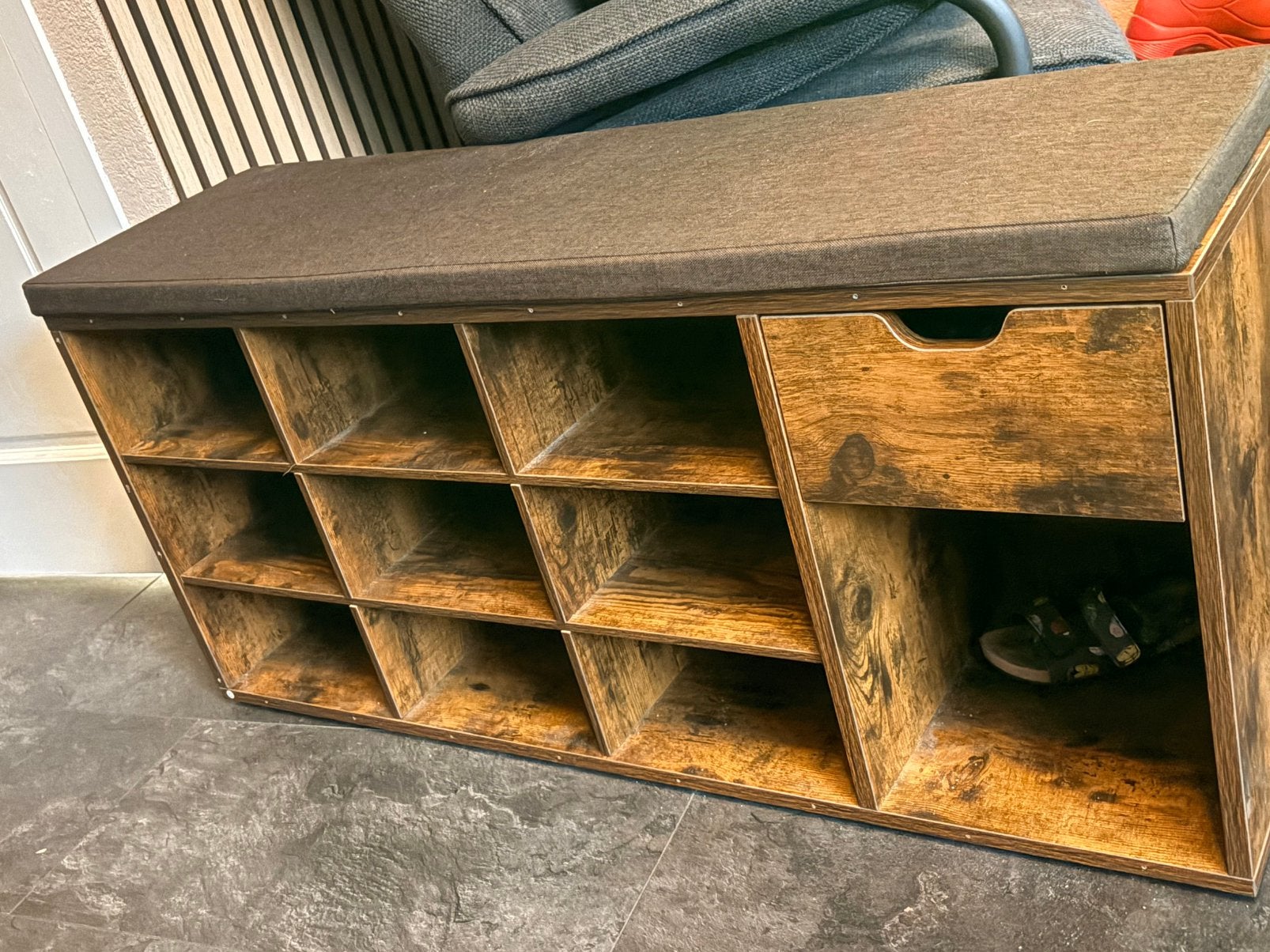 Schoenen kast met zitting, Ophalen, Zo goed als nieuw
