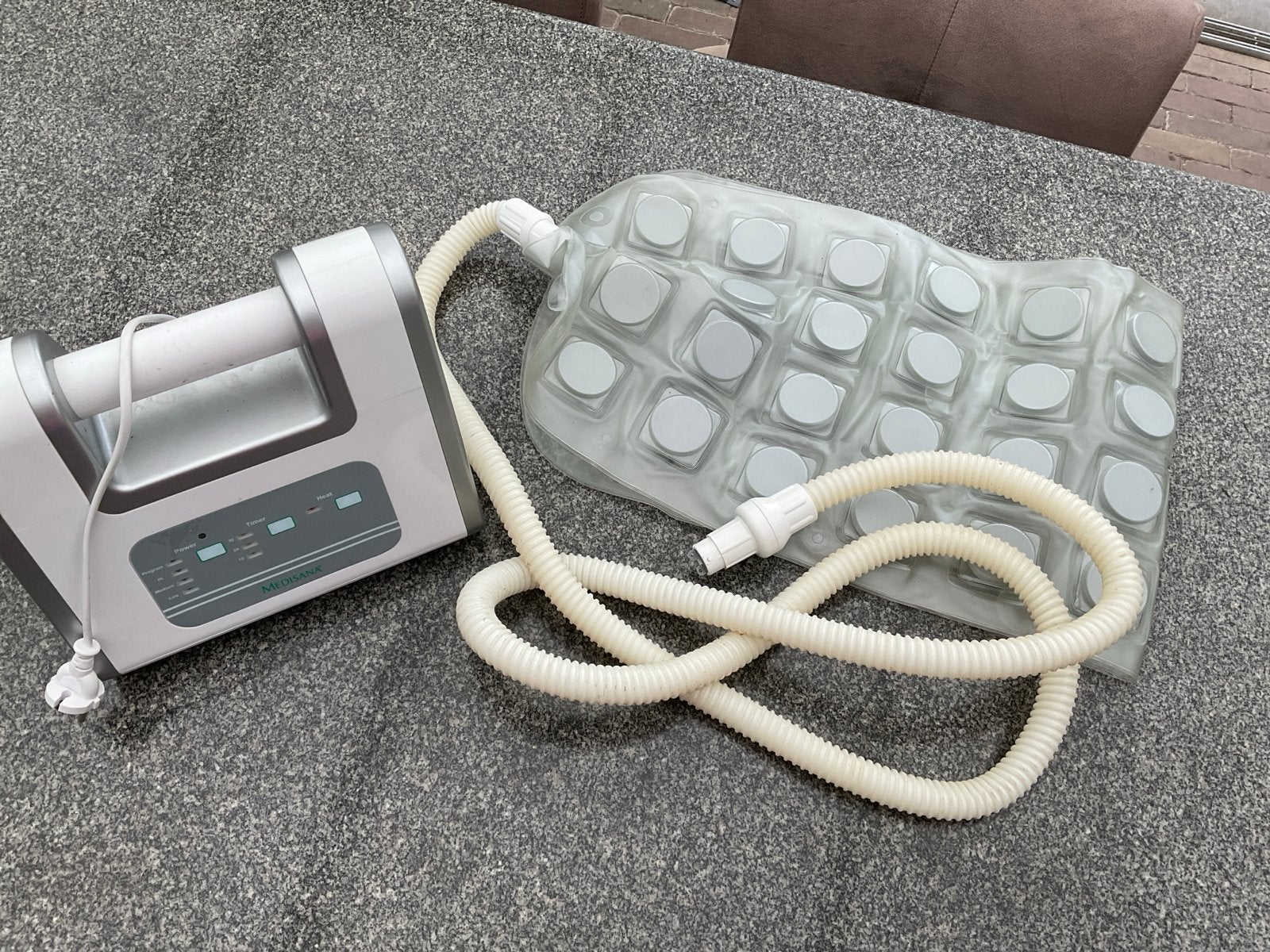 Medisana bubbelbadmat met warmtefunctie, Ophalen of Verzenden, Gebruikt, Apparaat