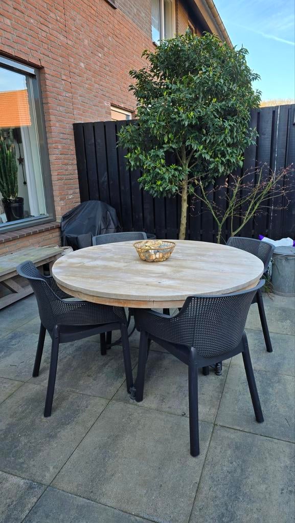 Tuinstoelen 4 stuks, Ophalen of Verzenden
