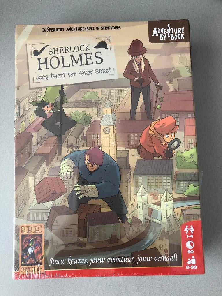 Spel Sherlock Holmes Adventures by book, Ophalen of Verzenden, Nieuw