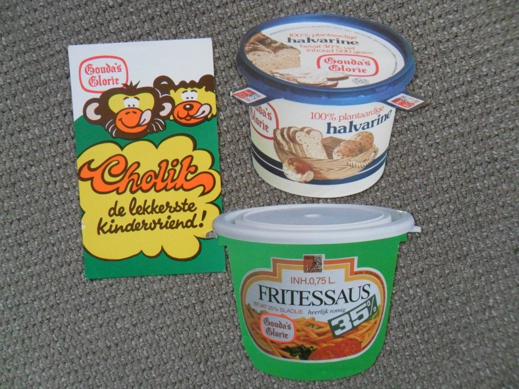 Gouda’s Glorie: 3x aktieflyer (1981), Ophalen of Verzenden, Nieuw, Overige typen