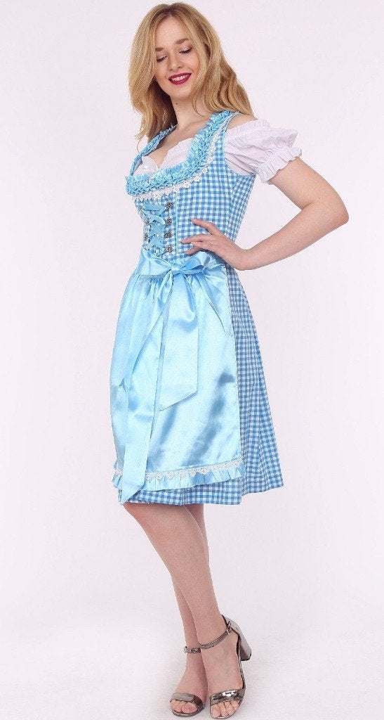 3-delige dirndl maat 36 tm 42 & 46 Katoen NIEUW, Ophalen of Verzenden, Nieuw, Maat 34 (XS) of kleiner, Overige thema's