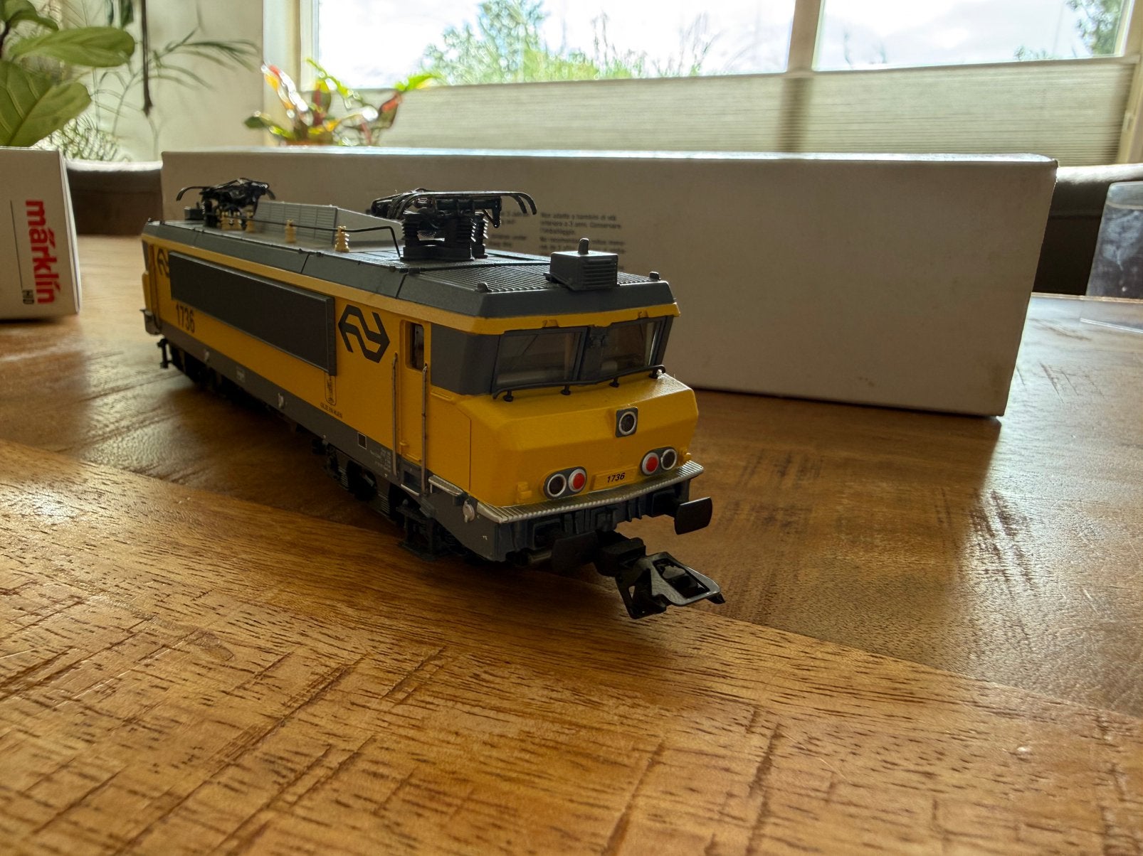 Marklin 3326 NS 1736 Gilze en rijen  Digitaal Elok in Ovp, Wisselstroom, Locomotief, Ophalen of Verzenden, Märklin