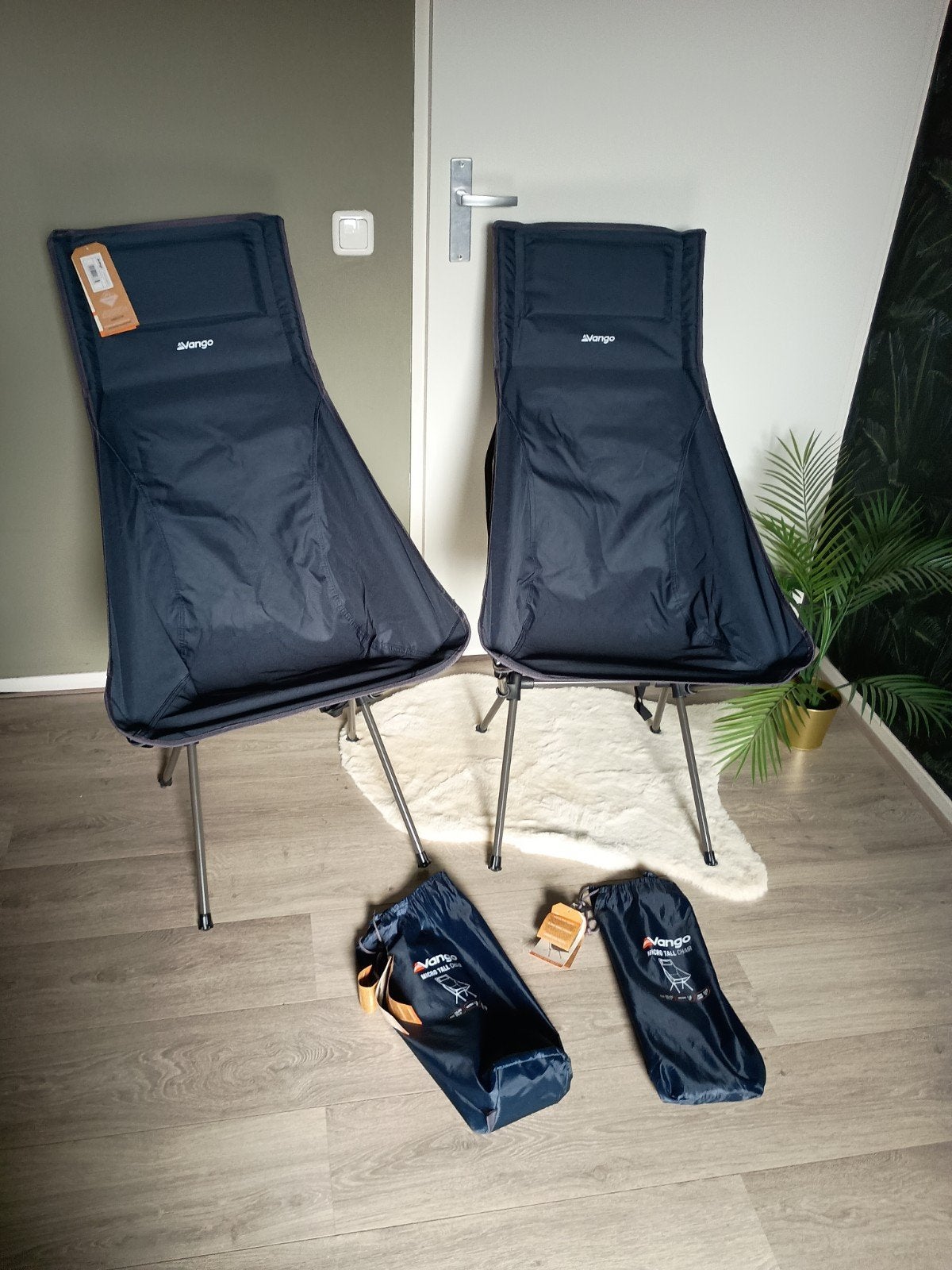 2x Nieuw! Vango Micro Tall Chair camping stoelen, Ophalen of Verzenden, Nieuw
