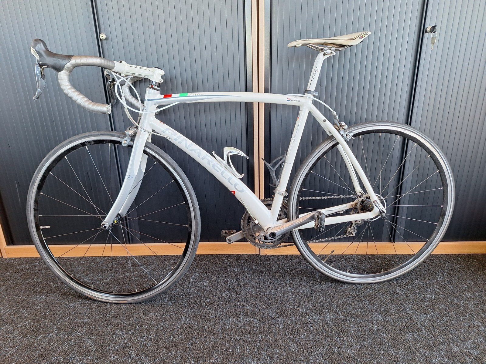 Pirarello racefiets, Ophalen