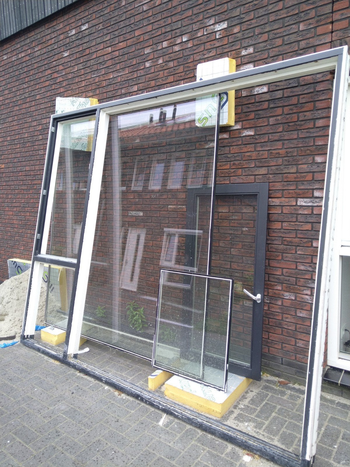 Raamkozijn met draaikiepraam, Doe-het-zelf en Verbouw, Ophalen, Hout, Raamkozijn, 75 tot 150 cm