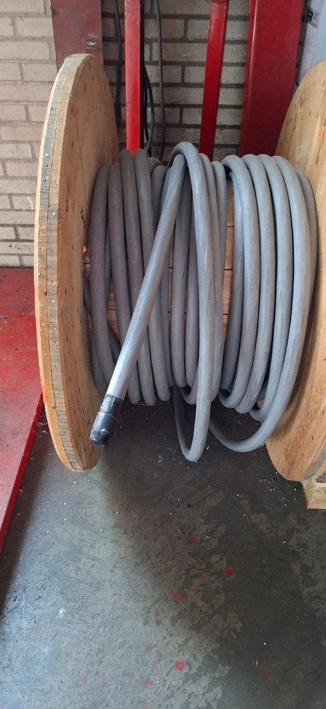 stoomkabel op haspel, Doe-het-zelf en Verbouw, Ophalen, Nieuw, Overige merken, Kabel of Snoer