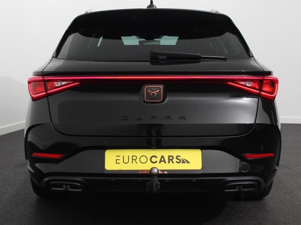 CUPRA Leon Sportstourer 1.5 eTSI Business Edition High Navig, Auto's, Cupra, Stof, 4 cilinders, Leon, Zwart