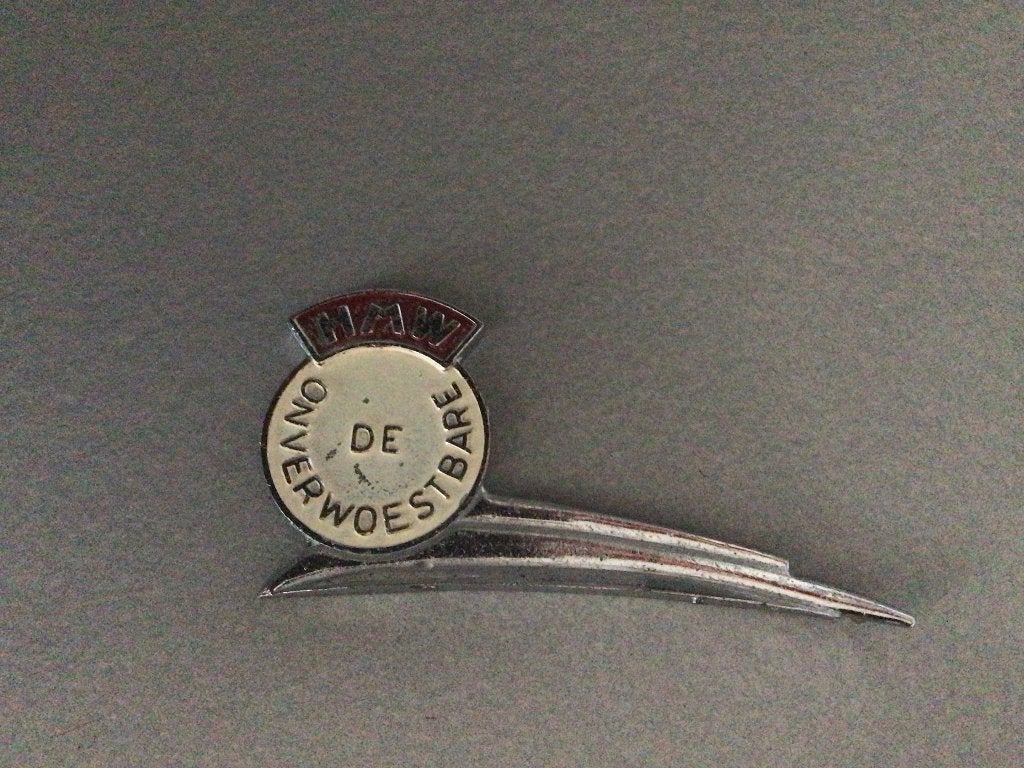 Hmw brommer embleem, Ophalen of Verzenden, Gebruikt, Overige typen, Overige merken