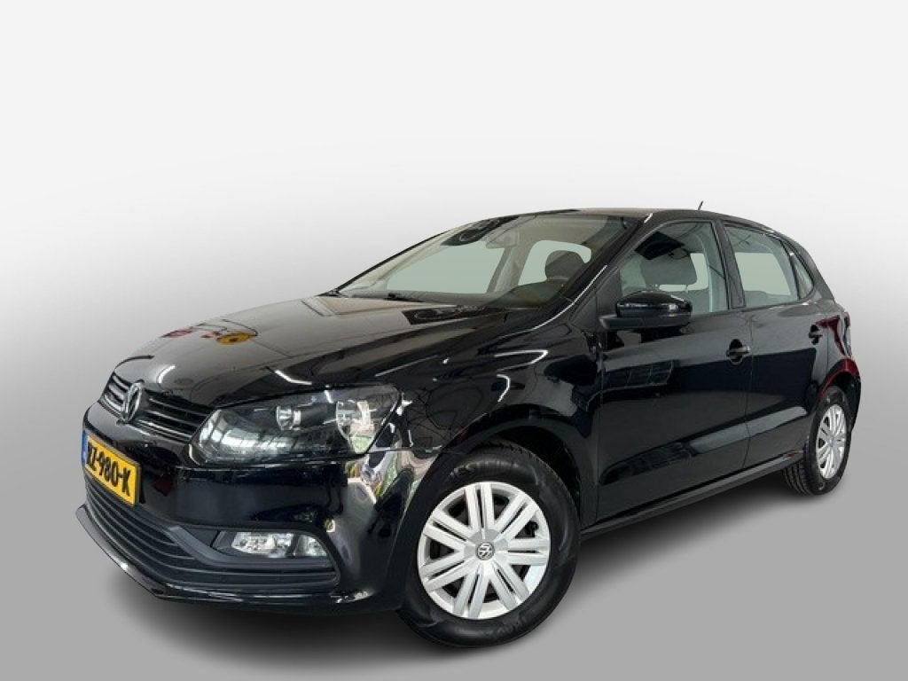 Volkswagen POLO 1.0 MPI COMFORTLINE, AIRCO, MEDIA SYST, VOLL, Auto's, Euro 6, Zwart, Bedrijf, Geïmporteerd