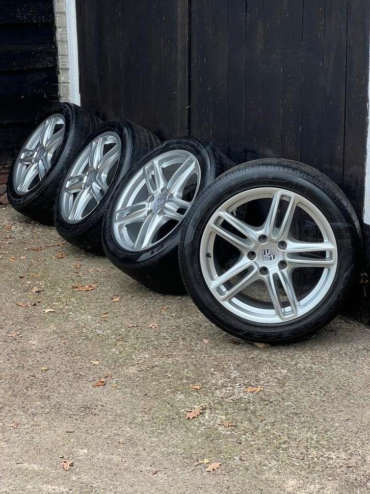 Originele Porsche Panamera 970 turbo velgen 19? breedset, Gebruikt, 285 mm, Banden en Velgen, Niet ingevuld